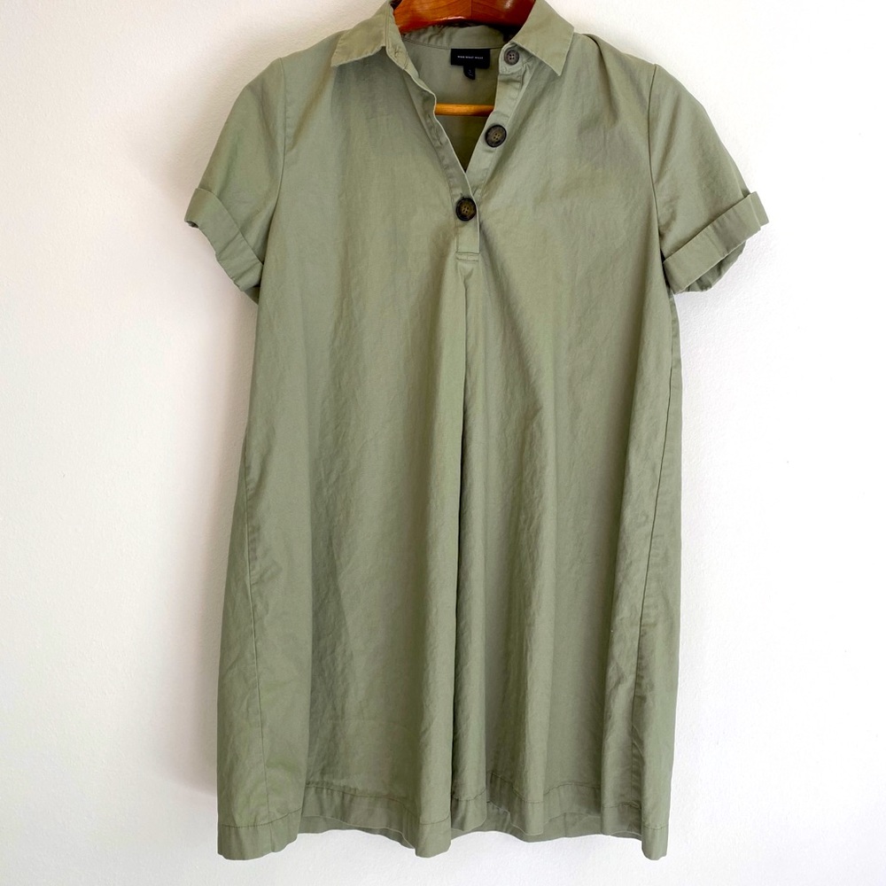 WHO WHAT WEAR Smock Dress